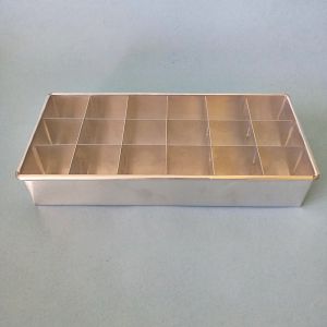 Loyang brownies sekat 10x10 - 15x10 - 20x10 - 22x10 cm Cetakan brownies Loyang sekat brownies