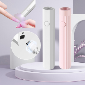 CUCLA Mini Nail Dryer Lamp Portable Rechargeable Handheld Uv Light Lamp for Fast Curing DIY Manicure Tool
