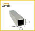 Aluminum Tubular / Square Tube 1.5mm x 1 inch x 1 inch. 