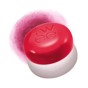 fwee Lip&Cheek Blurry Pudding Pot Airbrushed Blush & Lip Buildable & High Pigment Long-lasting Lightweight Natural Soft Matte Finish Satin Finish Blurring Blush - BFF (Pink Coral) 0.17 oz