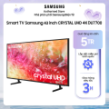 [Giao hàng và lắp đặt toàn quốc] 43DU7700 - Smart Tivi Samsung Crystal UHD 4K 43 inch UA43DU7700 UA43DU7700KXXV. 