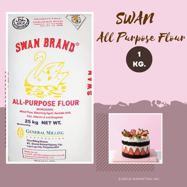 Swan All Purpose Flour 1kg Repacked Lazada Ph 3660