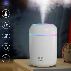 Offime เครื่องทำความชื้น ฟอกอากาศ เครื่องพ่นไอน้ํา 220มล. เครื่องทำความชื้นในบ้านแบบพกพาน้ำหอมติดรถตั้งโต๊ะ