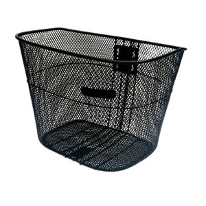 ส่งด่วน ตะกร้ามอไซค์ ตะกร้าหน้ามอเตอร์ไซค์ ตะกร้าหน้า รถมอเตอร์ไซด์ หนา AAA เวฟ หลายรุ่น รุ่น อย่างดี สีดํา ขนาดมาตรฐาน หนากว่ารุ่นแถมมากับรถ