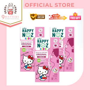 (BUNDLE OF 3) Happy Noz x Hello Kitty Special Edition Sanrio Organic Onion Sticker Pink Box / for Viral Infections
