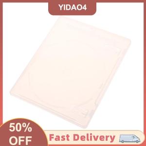 【YIDAO4】 1PC nhựa đơn đôi 3 4 mảnh đĩa CD trò chơi trường hợp bìa dày CD DVD đĩa bảo vệ hộp lưu trữ tổ chức