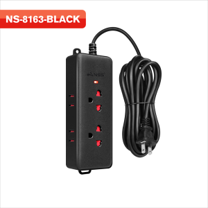 Multi-Function Socket Extension outlet with switch USB cable socket power Extension Sockets Strip  NS-8161-3M