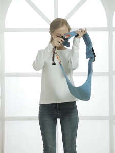 Ergonomic trẻ sơ sinh Crossbody mang đa chức năng con slings đa chức năng Địu trẻ em dây đai cho du lịch dễ dàng & sử dụng thường nhật