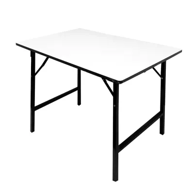 HomePro โต๊ะอเนกประสงค์เหลี่ยม 60x90 ซม. สีขาว แบรนด์ FURDINI
