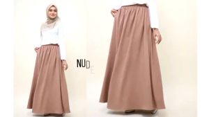 FLOWY SKIRT BYREEFACOMOCREPE SKIRT