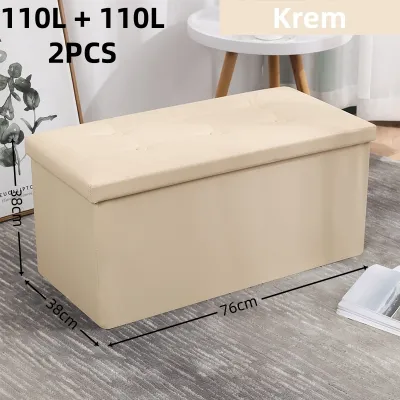 sofa Storage box/kursi box penyimpanan/dapat dilipat kursi organizer/Kotak Penyimpanan Serbaguna