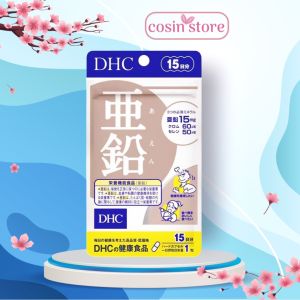 Viên uống kẽm DHC Zinc 15 viên 15 ngày dùng chính hãng Nhật Bản - Hỗ trợ tăng sức đề kháng - Cosin Store