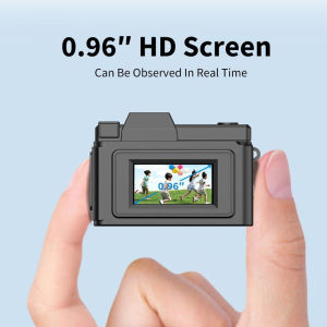 New Retro Mini Thumb Camera HD Keychain Camera Outdoor Travel Photo Video Camera Portable with Monitor Support Memory Card