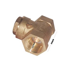 ORIGINAL !!! Check Valve Kuningan uk. 1/2 inch | Klep Tabok BONUCCI