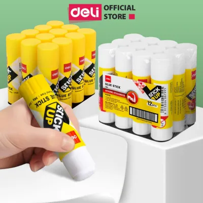 Hồ Khô Keo Dán Giấy Học Sinh Deli - 9/15/20/36g Khô Nhanh Siêu Dính Mùi Thơm Nhỏ Gọn Tiện Lợi Làm Thủ Công Văn Phòng