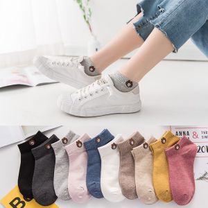 【Gift+STOCK】Fashion Cute Cartoon Kitten Women Ankle Socks Bear Socks For Women  Shipped Color Randomly A Pair