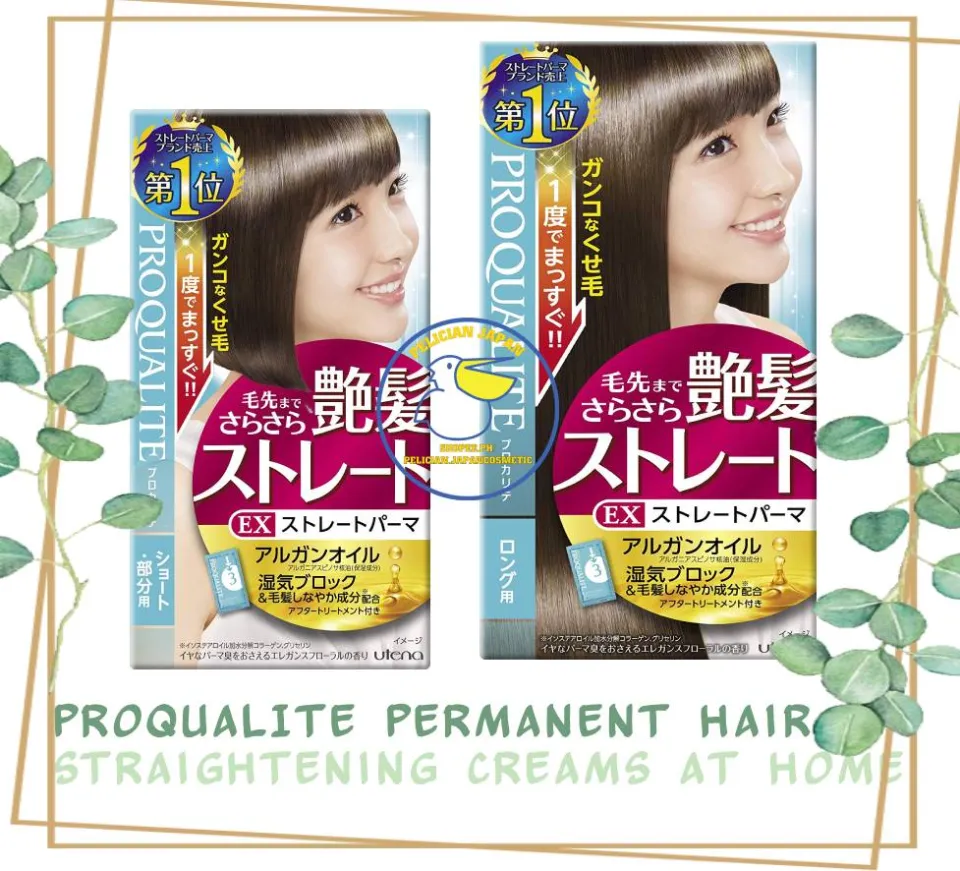 At home outlet japanese straightening kit