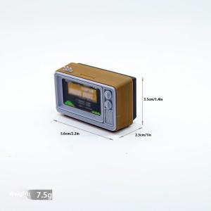 [Childhood MS] 1 Piece 1 12 Dollhouse Simulation Miniature Nostalgic TV Game Console Model Living Room Scene Decoration Doll Accessories Toys