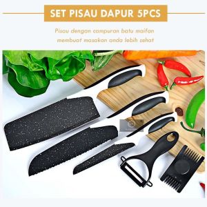 PISAU SET PISAU DAPUR PISAU BUAH PISAU SAYUR KOMPLIT