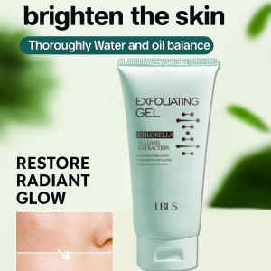 Herbal Extract Facial Exfoliating Gel Cleansing Facial Body Scrub Brightening Exfoliating Scrub For Blackhead Removal Reduce Dead Skin