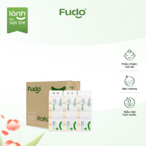 Thùng Giấy Cuộn Không Lõi ║ Fudo Bamboo® ║ TISSUEROLLS™