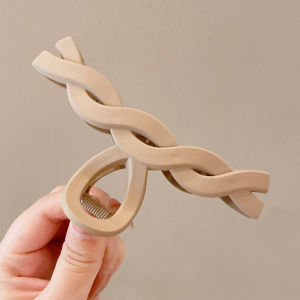 Zy Fashion Korean Style Acrylic Large Hair Clip Claw for Women Temperament Shark Clip Fashion Girl Hair Clamp