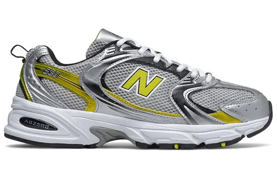 Grey and cheap yellow new balance