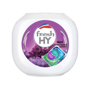 4-in-1 Seika Fresh HY Laundry Detergent Capsules (60 Capsules Per Tub)
