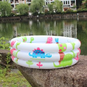 Inflatable Swimming Pool for Baby Inflatable Riding Driving Round Swimming Pool for Kids Baby Pool