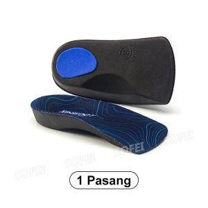 SOFEI 1 pasang sol penyangga lengkung untuk kaki datar dan bantalan hemipedal