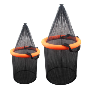 Phao Câu Cá Baits giỏ sống Lồng Lưới bắt cá xách tay lưới hạ cánh lưu trữ gàu túi cá thủ môn dễ dàng để sử dụng