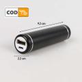 Case Powerbank 1 Port Aluminium Mini Baterai 18650 DIY Power Bank Pengisi Daya Batre Gadget Handphone Smartphone HP Elektronik. 