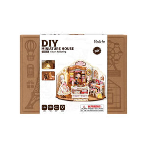 🧵 Funtory ✂️ พร้อมส่ง EN.ver บ้านตุ๊กตา DIY ประกอบเอง Elsas Tailoring ของเล่น ของขวัญ ของแต่งบ้าน Rolife DG178