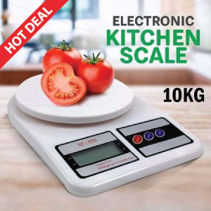 10KG Electronic Digital Kitchen Scale High Precision Weighing Food Scale / Penimbang Dapur Elektronik