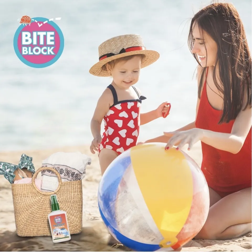 Bite Block Sand Mite Spray  Enjoy a Bite-Free Beach Day – Bite