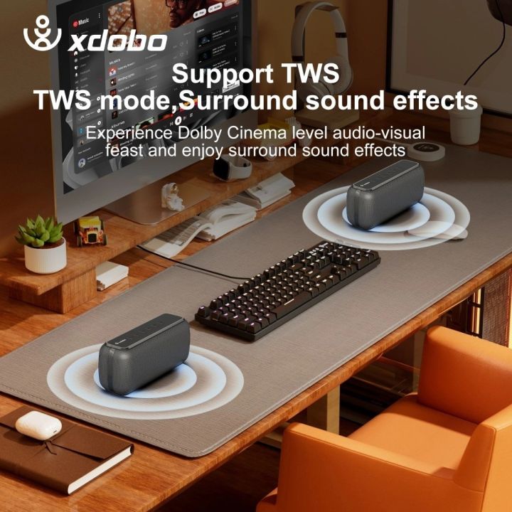 BTLIMER%2060W%20Bluetooth%20Speaker%20XDOBO%20X8%20Deep%20Bass%20Outdoor%20Speakers%20Portable%20Waterproof%20Bluetooth%20Subwoofer%20for%20Camping%20Riding%20Hiking%20-%20Image%207