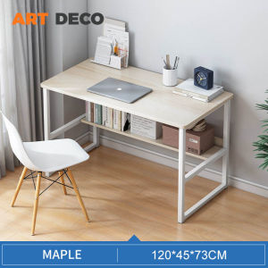 Computer Table Student study Table simple modern writing desk meja jepun living room furniture Home Office Table Computer Desk Big Besar Meja Komputer