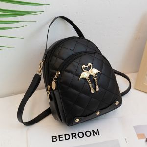 DROPASSIST 1321  Woman Crossbody Sling Shoulder Backpack Letter Pack Large Capacity Bag Beg Wanita Perempuan Sling