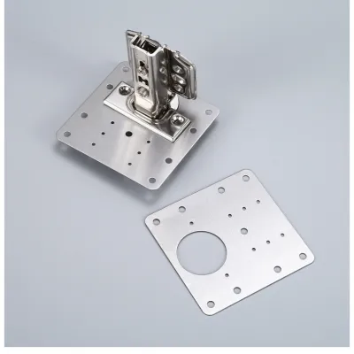 Một cặp Bản lề tủ Bản lề inox cao cấp Bản lề bật giảm chấn cao cấp chống gỉ sét trọn đời-CA666
