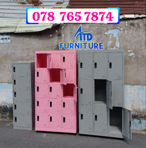 Tủ locker sắt tiện dụng 5 6 8 9 10 12 15 cửa dùng trong khu công nghiệptủ gửi đồ cho siêu thị bệnh viện có khóa