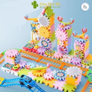 Đồ Chơi Lắp Ráp Bánh Răng Vòng Xoay Chuyển Động 83 135 Chi Tiết Xếp Hình Giáo Dục Thông Minh Cho Bé