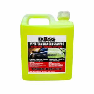 BOSS Car Shampoo Assorted Variants - 1 Liter (Colored Foam Snow Foam Hyperfoam Wax Touchless Car Shampoo) Premium Car Shampoo Thick Foam Power Safe On All Surfaces Removes Dirt Grime HIgh Gloss Finish Original Boss Product