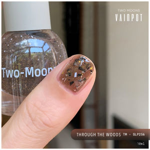 [Vainpot-SG] TWO MOONS Glow With It Water Based Peel Off Non-Toxic Glitter Nail Polish - 10ml