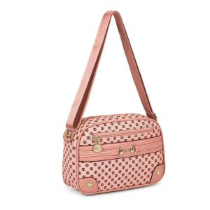 TB BAG #330 FASHION LEATHER CROSSBODY BAG/SHOULDER BAG WITH MULTI COLOR PATTERNS FOR WOMEN