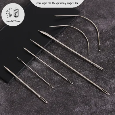 Set 7 Kim Khâu Da May Da Dụng Cụ Phụ Kiện Làm Đồ Da Túi Xách Bóp Ví Thủ Công Handmade DIY