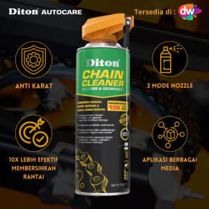 [Sulsel-Sulbar] Diton Chain Cleaner (Pembersih Rantai Motor) Kemasan 500 ml
