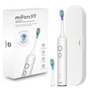 Bàn Chải Điện Cao Cấp Mifan Vibrosonic X9 – Dao Động & Rung đồng thời – Làm Sạch Răng Chuẩn Nha Khoa
