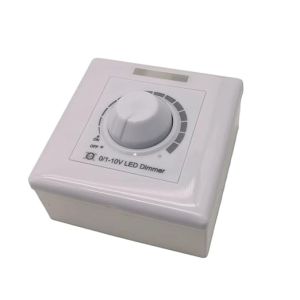 0-10V LED Dimmer Switch Wall Mounted Rotary Panel Control for Led Lights Lamp