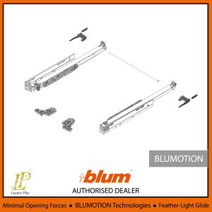 BLUM MOVENTO with Locking Devices & POSL  BLUMOTION SOFT CLOSE(Full Sets)