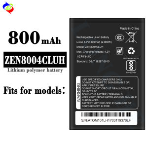 Dimi for Zen Mobile Phone Battery Zen8004cluh New Battery 800MAh
